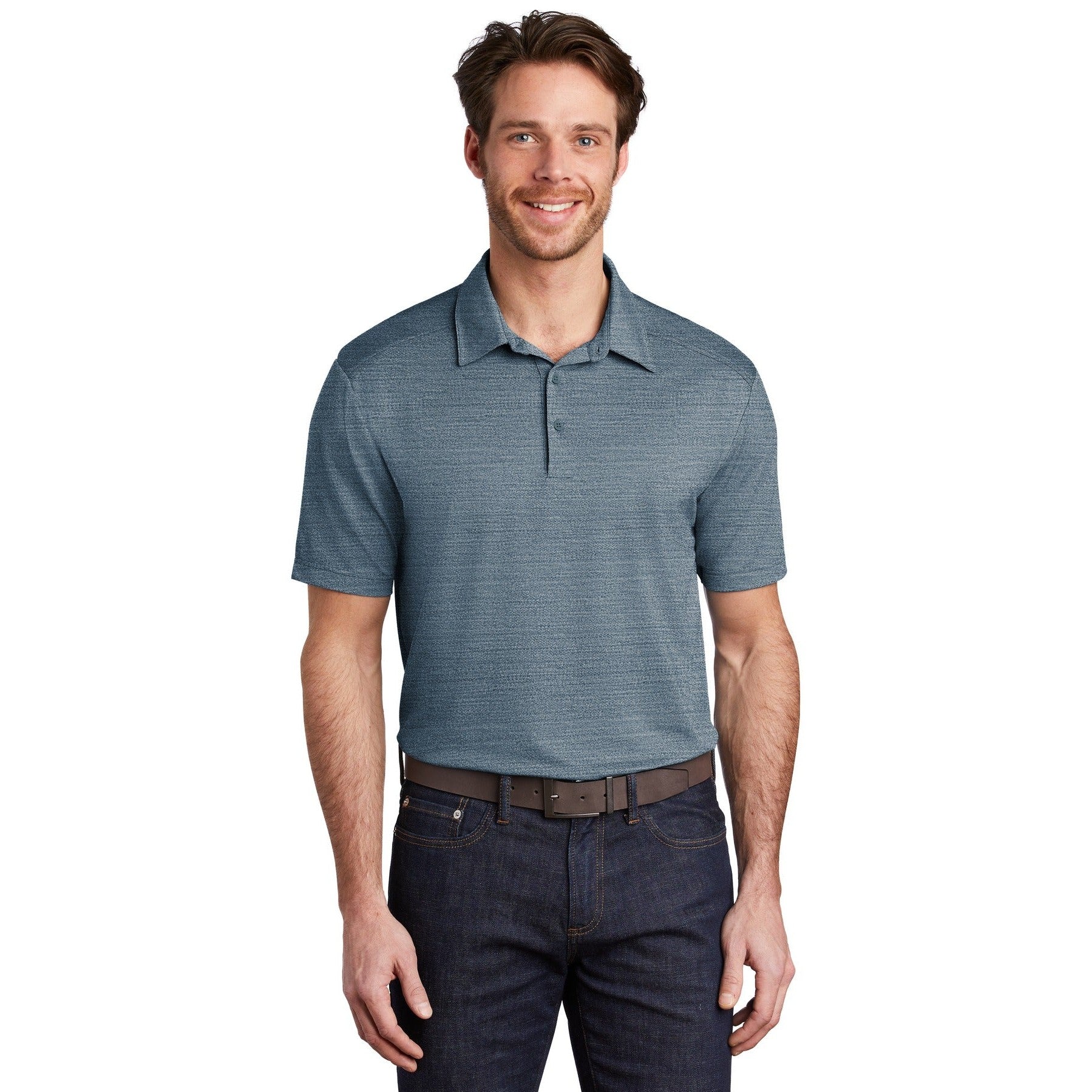 Port Authority-Port Authority ® Stretch Heather Polo K583-MedTech-4
